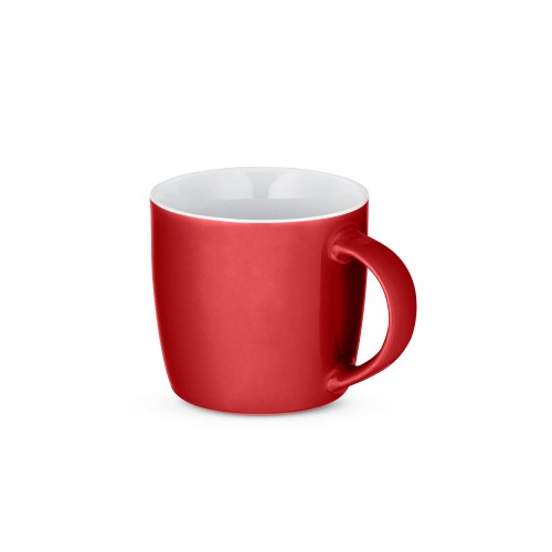 COMANDER. Ceramiczny kubek z błyszczącym wykończeniem, pojemność 370 ml