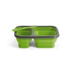 DILL. Lunch Box. Wysuwane hermetyczne pudełko wykonane z silikonu i PP (480 i 760 mL)