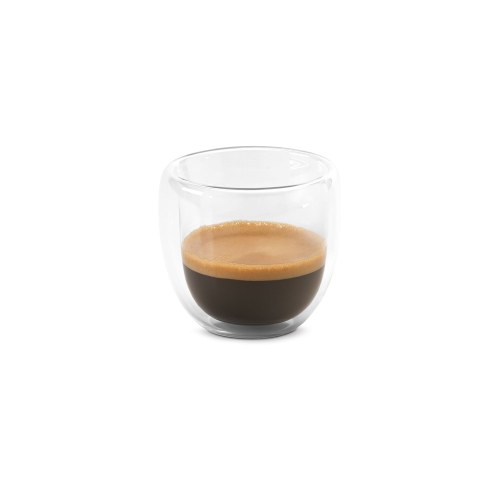 EXPRESSO. Izotermiczny szklany zestaw kawowy z 2 szklankami