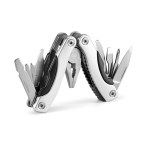 DUNITO. Składane mini szczypce wielofunkcyjne wykonane ze stali nierdzewnej i aluminium