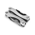 DUNITO. Składane mini szczypce wielofunkcyjne wykonane ze stali nierdzewnej i aluminium
