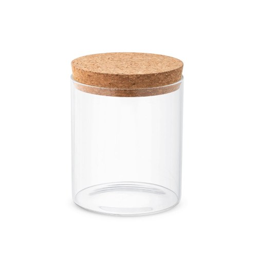 SPICE 700. Butelka z borokrzemianowego szkła z korkową pokrywką 700 ml