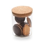 SPICE 700. Butelka z borokrzemianowego szkła z korkową pokrywką 700 ml