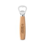HOLZ. Otwieracz do butelek, metal i drewno