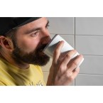 SLIDER. Dwuścienny kubek podróżny do sublimacji wykonany 380 ml