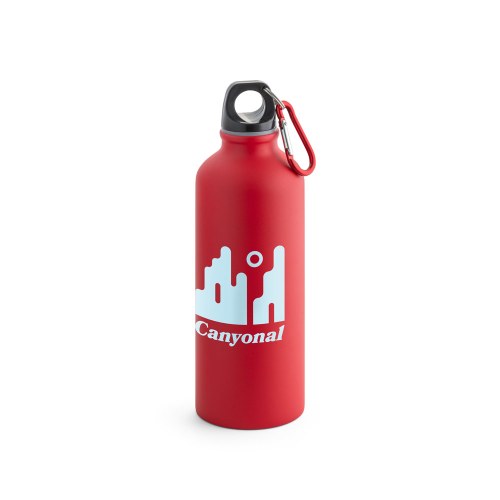 COLLINA. Aluminiowa butelka z karabińczykiem 540 ml