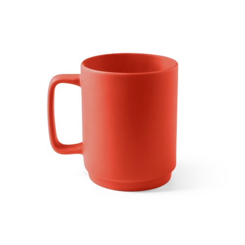 MIGHTY. Ceramiczny kubek z cylindrycznym korpusem 330 mL