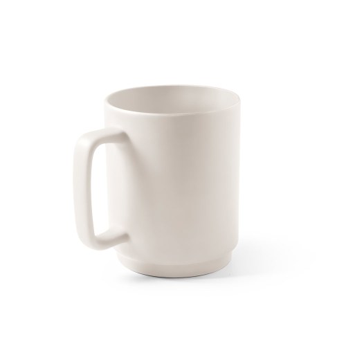 MIGHTY. Ceramiczny kubek z cylindrycznym korpusem 330 mL