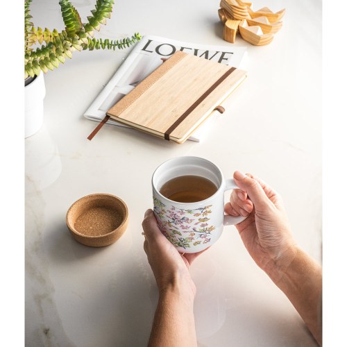 RORY SUB. Ceramiczny kubek z powłoką sublimacyjną 390 ml