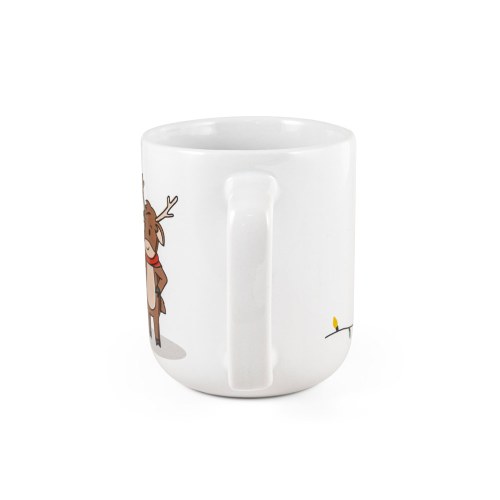 REINDEER. Kubek z nadrukiem świątecznym 330 ml