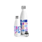 AMORTI L. Butelka sublimacyjna ze stali nierdzewnej 800 ml