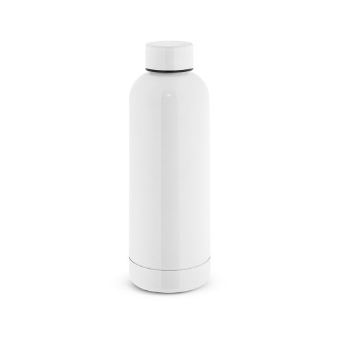 ODIN METTALIC. Butelka z 90% stali nierdzewnej pochodzącej z recyklingu 550 mL