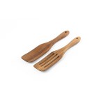 BATALI. Zestaw dwóch sztućców z drewna akacjowego