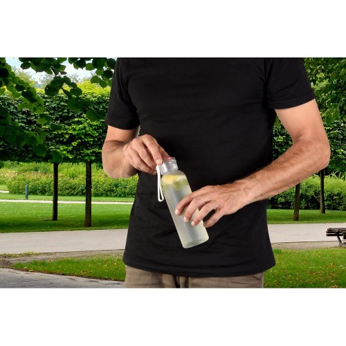 RIO rPET. Butelka PET z recyklingu (100% rPET) z matowym wykończeniem 600 ml
