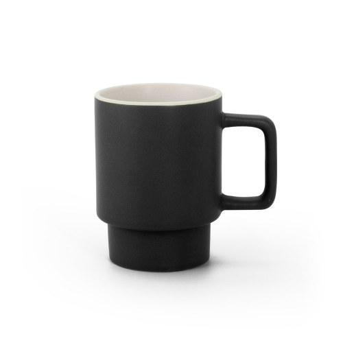KUERTEN. Ceramiczny kubek z matowym wykończeniem, 330 ml
