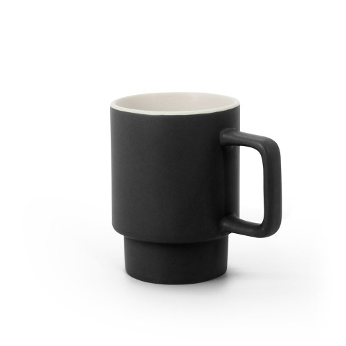 KUERTEN. Ceramiczny kubek z matowym wykończeniem, 330 ml