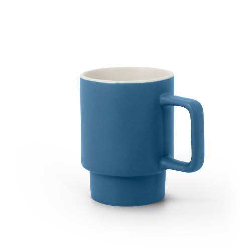 KUERTEN. Ceramiczny kubek z matowym wykończeniem, 330 ml