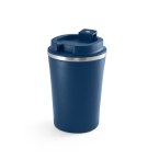 PHELPS CERAMIC. Kubek podróżny ze stali nierdzewnej z ceramicznym wykończeniem wnętrza o pojemności 470 ml