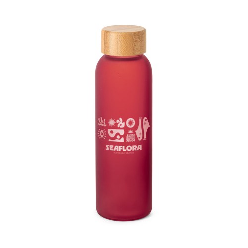 LILLARD GLASS. Butelka z matowego szkła o pojemności 520 ml