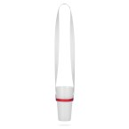 BOLTON. ZESTAW Smycz SUBLIMACJA Długa II (20 mm) Duo z silikonowym uchwytem na kubek
