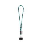 GOSPORT. SET Lanyard TUBE Long (Ø 7 mm) z karabińczykiem spustowym 9 mm i uchwytem na telefon komórkowy
