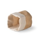 DUCASSE. Wielofunkcyjna torba z juty (260g/m²) i bawełny (120g/m²)