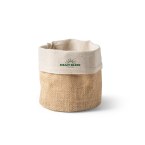 DUCASSE. Wielofunkcyjna torba z juty (260g/m²) i bawełny (120g/m²)