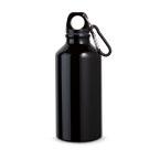 LANDSCAPE S. Aluminiowa butelka sportowa z karabińczykiem 400 ml