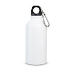 LANDSCAPE S. Aluminiowa butelka sportowa z karabińczykiem 400 ml