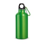LANDSCAPE S. Aluminiowa butelka sportowa z karabińczykiem 400 ml