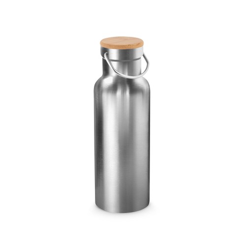 RAGNAR. Butelka próżniowa ze stali nierdzewnej (36% z recyklingu) z izolacją próżniową 570 ml