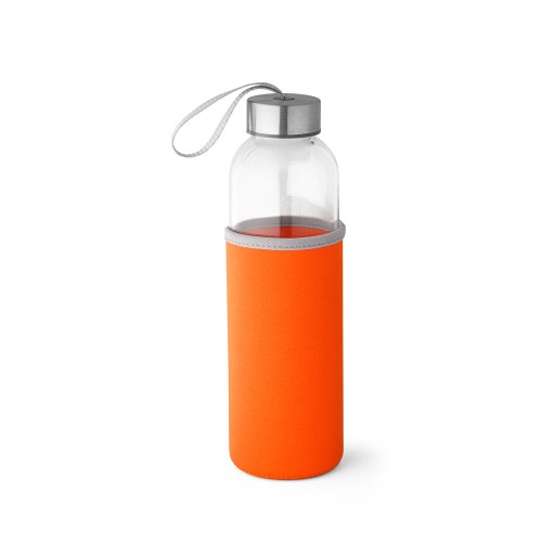 RAISE. Butelka sportowa ze szkła i stali nierdzewnej 520 ml