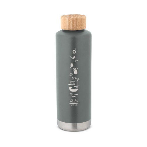 NORRE BOTTLE. Butelka próżniowa o podwójnych ściankach ze stali nierdzewnej (36% z recyklingu) 640 mL