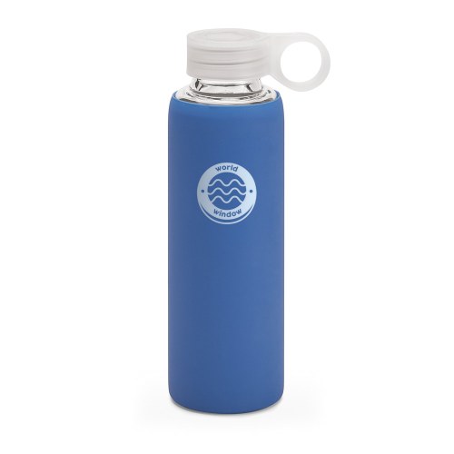 DHABI. Butelka sportowa ze szkła borokrzemowego 380 ml