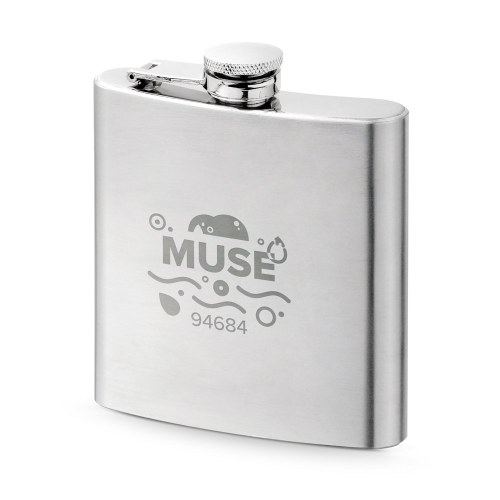MUSE. Kieszonkowa butelka ze stali nierdzewnej 180 ml