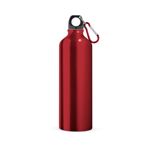 LANDSCAPE L. Aluminiowa butelka sportowa z karabińczykiem 800 ml
