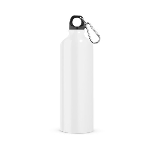 LANDSCAPE L. Aluminiowa butelka sportowa z karabińczykiem 800 ml