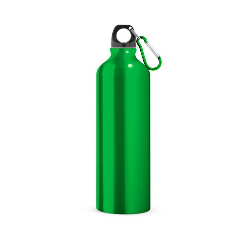 LANDSCAPE L. Aluminiowa butelka sportowa z karabińczykiem 800 ml