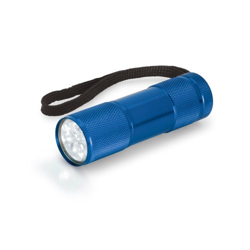 FLASHY. Aluminiowa latarka z 9 diodami LED