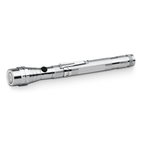 NOBEND. Wysuwana metalowa latarka LED