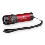ZOOMIN. Aluminiowa latarka z funkcją zoomu z 3 trybami świecenia