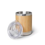 LYCKA. Kubek z bambusa i stali nierdzewnej 350 ml