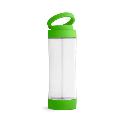 QUINTANA. Szklana butelka sportowa z zakrętką PP 390 ml