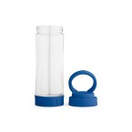 QUINTANA. Szklana butelka sportowa z zakrętką PP 390 ml
