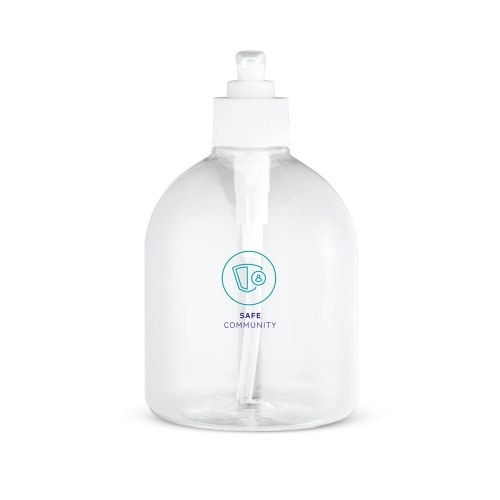 REFLASK 500. Butelka z dozownikiem, wykonana z PET i PP 500 mL