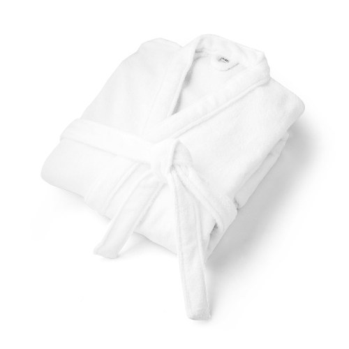 RUFFALO LARGE. Szlafrok z bawełny (82%) i bawełny z recyklingu (18%) o gramaturze 350 g/m²