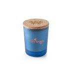 DUVAL. Świeca zapachowa w szklanym pojemniku z cork pokrywką 180 g