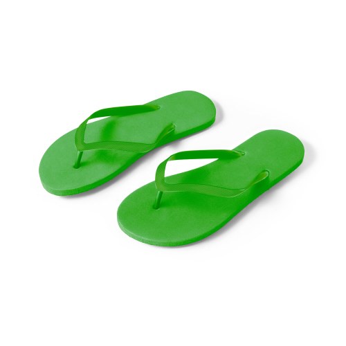 MAUPITI L / XL. Wygodne kapcie z podeszwą z PE i paskiem z PVC
