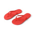 MAUPITI L / XL. Wygodne kapcie z podeszwą z PE i paskiem z PVC