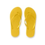 MAUPITI L / XL. Wygodne kapcie z podeszwą z PE i paskiem z PVC